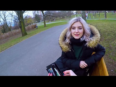 ❤️ Norij svešinieka karstu spermu par naudu - blowjob in the park by Eva Elfie Porno pie lv.kutjeporno.ru ❌️❤